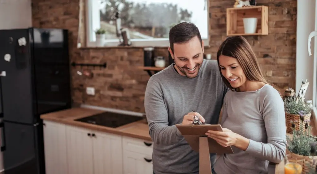 A new home owner checks for bad appliances.