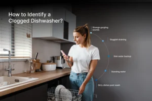 How to Identify a Clogged Dishwasher